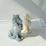 Lion-Shape Silicone Candle Mold for Aromatherapy