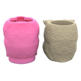 3D Frog Succulent Planter Mold for DIY Pen Holder Home Decor