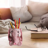 3D Animal Flowerpot Pen Holder Elephant Mold