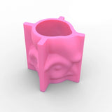3D Animal Flowerpot UV Epoxy Mold DIY Vase Silicone Mould