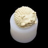 3D Animals Silicone Molds Resin Casting Molds Lion Hedgehog Epoxy Resin Molds