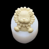 3D Animals Silicone Molds Resin Casting Molds Lion Hedgehog Epoxy Resin Molds
