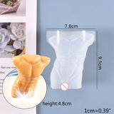 3D Body Shape Candle Crystal Epoxy Resin Mold DIY Crafts Decor
