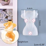 3D Body Shape Candle Crystal Epoxy Resin Mold DIY Crafts Decor
