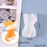 3D Body Shape Candle Crystal Epoxy Resin Mold DIY Crafts Decor