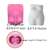 Artistic Women Body Flowerpot Epoxy Resin Mold DIY Crafts Mold