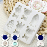 3D Astronaut Silicone Rubber Flexible Food Safe Mould Clay Resin Ceramics
