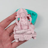 3D Avalokitesvara Shape Epoxy Silicone Mold for DIY Crafts Decorations