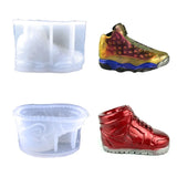 3D Basketball Shoes Silicone Molds DIY Chocolate Plaster Candle Resin Molds