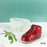 3D Basketball Shoes Silicone Molds DIY Chocolate Plaster Candle Resin Molds
