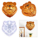 Bear Head Pendant Resin Mold DIY Wall Art Decor Silicone Mold