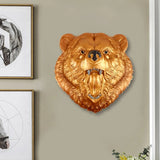 Bear Head Pendant Resin Mold DIY Wall Art Decor Silicone Mold