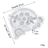 3D Bees Resin Molds, Large Insect Silicone Mold For Epoxy Resin