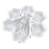 3D Bees Resin Molds for Epoxy Resin, Wall Hanging Mount Decor Mould