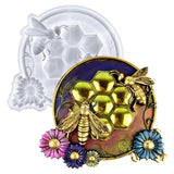 3D Bees Resin Molds, Large Insect Silicone Mold For Epoxy Resin