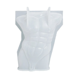 3D Body Shape Candle Epoxy Resin Mold Female Male Body Model Ornaments