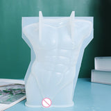 3D Body Shape Candle Epoxy Resin Mold Female Male Body Model