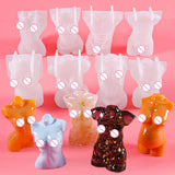 3D Body Shape Candle Epoxy Resin Mold Female Male Body Model