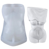 3D Body Shape Resin Plant Mold Flower Pot Pen Holder