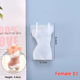 3D Body Silicone Molds Men Women Female Model Body Casting Resin Mould