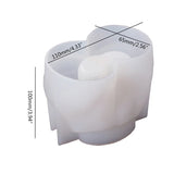 3D Butt Art Model Pen Holder Epoxy Resin Mold Desktop Vase Silicone Mold