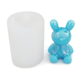 3D Cat Rabbit Candle Silicone Mold for DIY Crafts