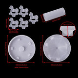 3D Carousel Horse Epoxy Resin Silicone Mold DIY Casting Crystal Ornament