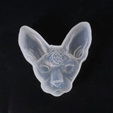 3D Cartoon Cat Silicone Resin Epoxy Mold DIY Craft Pendant Jewelry Accessory