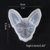 3D Cartoon Cat Silicone Resin Epoxy Mold DIY Craft Pendant Jewelry Accessory