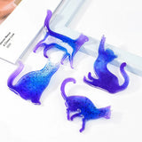 3D Cat Brooch Epoxy Resin Silicone Mold DIY Jewelry Art Craft Pendant