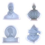 3D Character Silicone Molds Epoxy Resin Mold DIY Candle Soap Tools