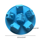 3D Christmas Small House Cake Epoxy Resin Mold Silicone Mould DIY Crafts