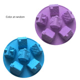 3D Christmas Small House Cake Epoxy Resin Mold Silicone Mould DIY Crafts
