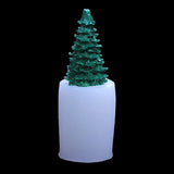 3D Christmas Tree Candle Silicone Mold For Resin Crystal Epoxy