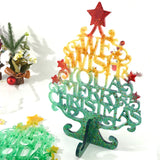 3D Christmas Tree DIY Crystal Silicone Mold Home Decoration Art Resin Crafts