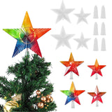 3D Christmas Tree Top Light Star Silicone Mold DIY Crafts Charms Jewelry Light