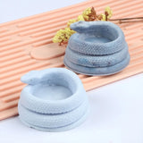 3D Coiled Snake Holder Molds for Party,Home-Decor, Outdoor Non-stick