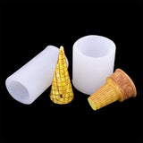 3D Crispy Cone Silicone Food Safe Mould