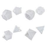 Funny Dice Shape 3D Crystal Candle Mold for Candle and Soap Making