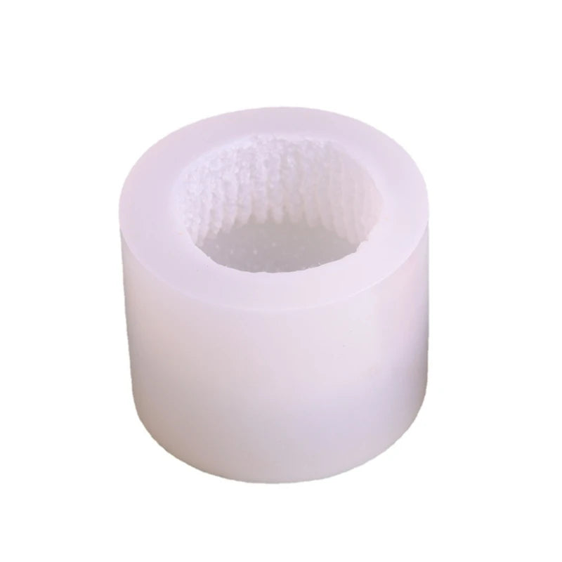 3D Cupcake Shape Silicone Mold Candle Resin Making Tool DIY