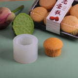 3D Cupcake Shape Silicone Mold Candle Resin Making Tool DIY