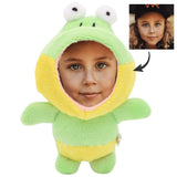 3D Funny Kids Adults Face Photo Doll Keychain Animal Toy Key Chain Pendant