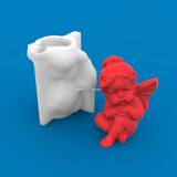 Little Angel Silicone Mold for Scented Candles and Soaps