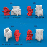 Little Angel Silicone Mold for Scented Candles and Soaps