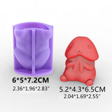3D Penis Epoxy Resin Mold Home Decorations Silicone Mould DIY Crafts