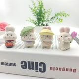 3D Rabbit Silicone Mold Bunny Candle DIY Ornament Resin Crafts Non-stick