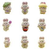 3D Rabbit Silicone Mold Bunny Candle DIY Ornament Resin Crafts Non-stick