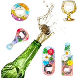 3D DIY Crystal Resin Silicone Mold Beer Wrench Corkscrew Bottle Opener Mold