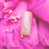 3D Moon Star Constellation Rhinestone Nail Charms