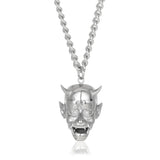 3D Stainless Steel Men's Necklace Gothic Punk Pendant